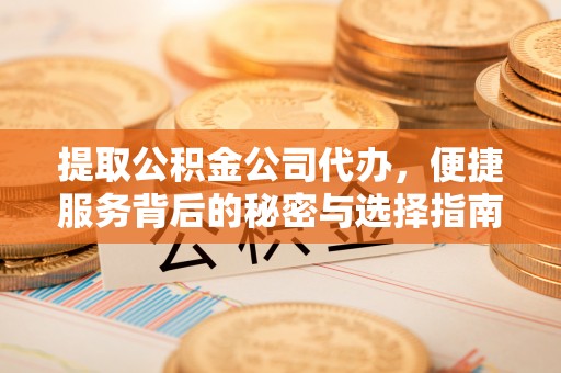 澄迈提取公积金公司代办，便捷服务背后的秘密与选择指南