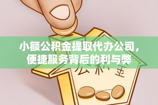 澄迈小额公积金提取代办公司，便捷服务背后的利与弊