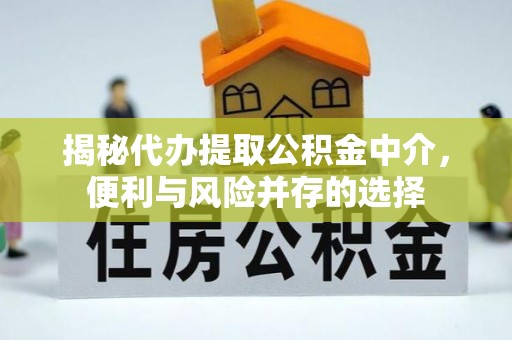 澄迈揭秘代办提取公积金中介，便利与风险并存的选择