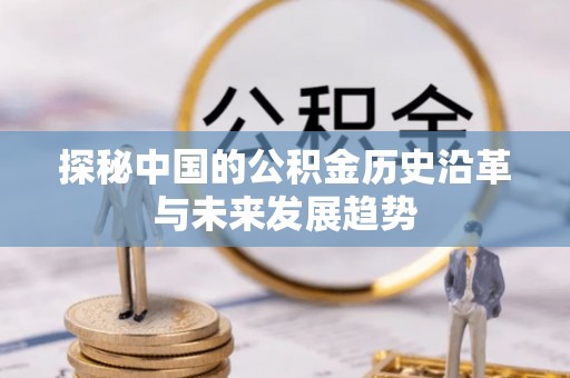 澄迈探秘中国的公积金历史沿革与未来发展趋势