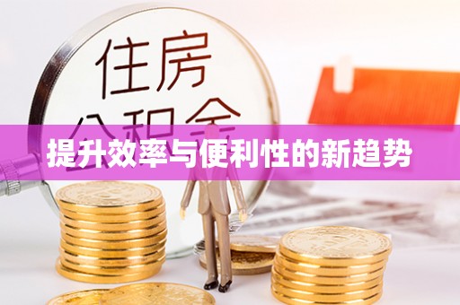 澄迈提升效率与便利性的新趋势