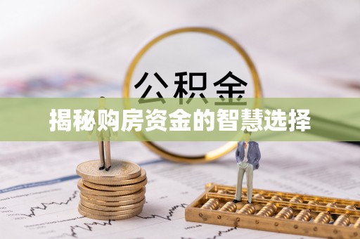 澄迈揭秘购房资金的智慧选择