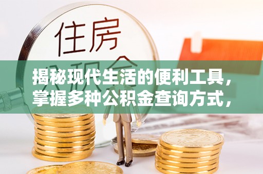 澄迈揭秘现代生活的便利工具，掌握多种公积金查询方式，让财富管理更轻松