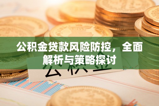澄迈公积金贷款风险防控，全面解析与策略探讨