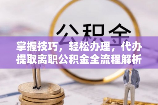 澄迈掌握技巧，轻松办理，代办提取离职公积金全流程解析