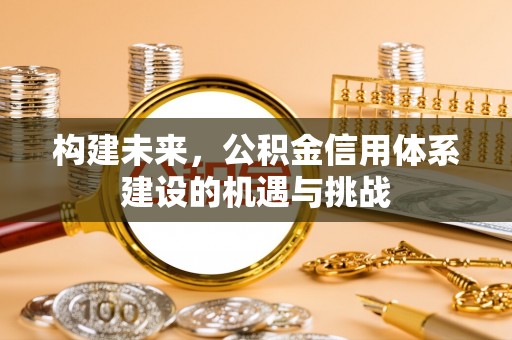 澄迈构建未来，公积金信用体系建设的机遇与挑战