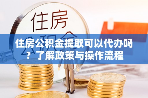 澄迈住房公积金提取可以代办吗？了解政策与操作流程