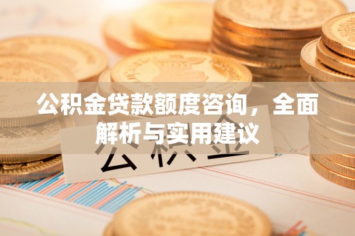 澄迈公积金贷款额度咨询，全面解析与实用建议