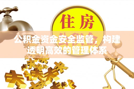 澄迈公积金资金安全监管，构建透明高效的管理体系
