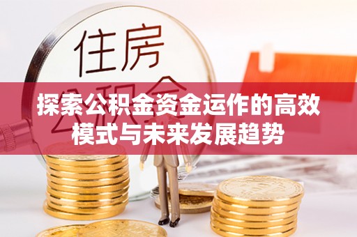 澄迈探索公积金资金运作的高效模式与未来发展趋势