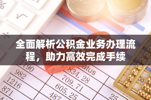 澄迈全面解析公积金业务办理流程，助力高效完成手续