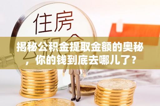 澄迈揭秘公积金提取金额的奥秘，你的钱到底去哪儿了？