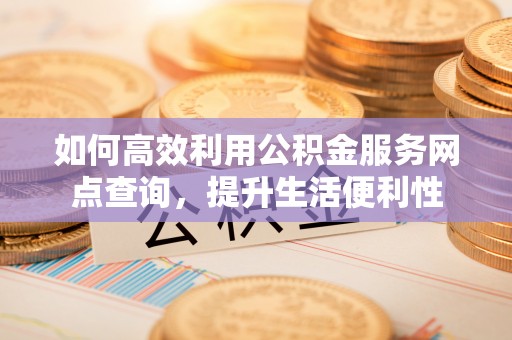 澄迈如何高效利用公积金服务网点查询，提升生活便利性