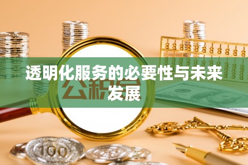 澄迈透明化服务的必要性与未来发展