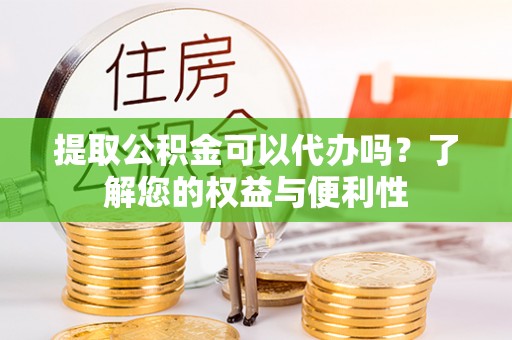 澄迈提取公积金可以代办吗？了解您的权益与便利性