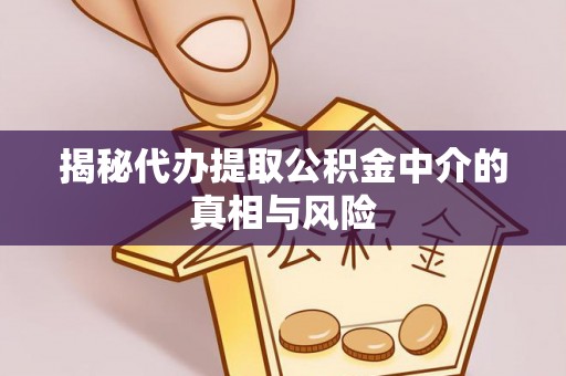 澄迈揭秘代办提取公积金中介的真相与风险