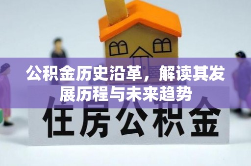 澄迈公积金历史沿革，解读其发展历程与未来趋势