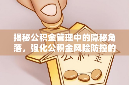 澄迈揭秘公积金管理中的隐秘角落，强化公积金风险防控的必要性与路径