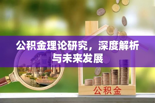 澄迈公积金理论研究，深度解析与未来发展