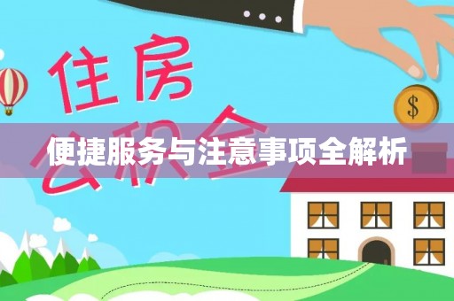 澄迈便捷服务与注意事项全解析