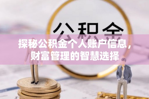 澄迈探秘公积金个人账户信息，财富管理的智慧选择