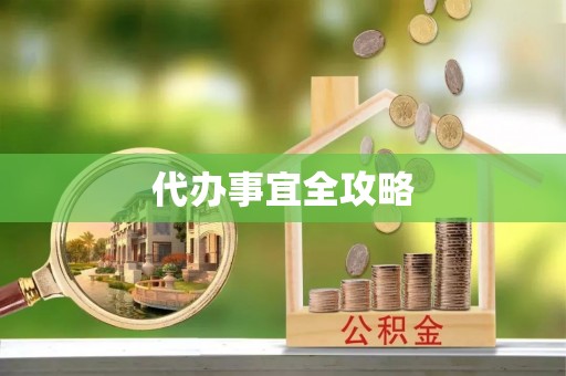 澄迈代办事宜全攻略