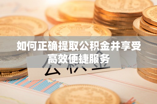 澄迈如何正确提取公积金并享受高效便捷服务