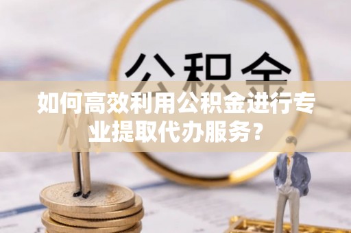 澄迈如何高效利用公积金进行专业提取代办服务？